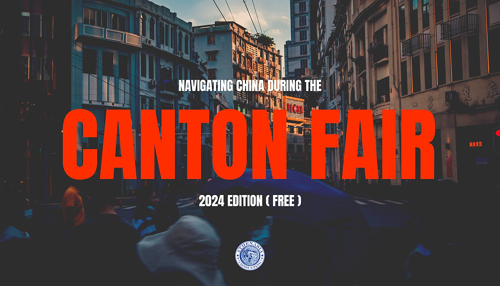 Comprehensive Guide to Navigating China During the Canton Fair (2024 Edition)