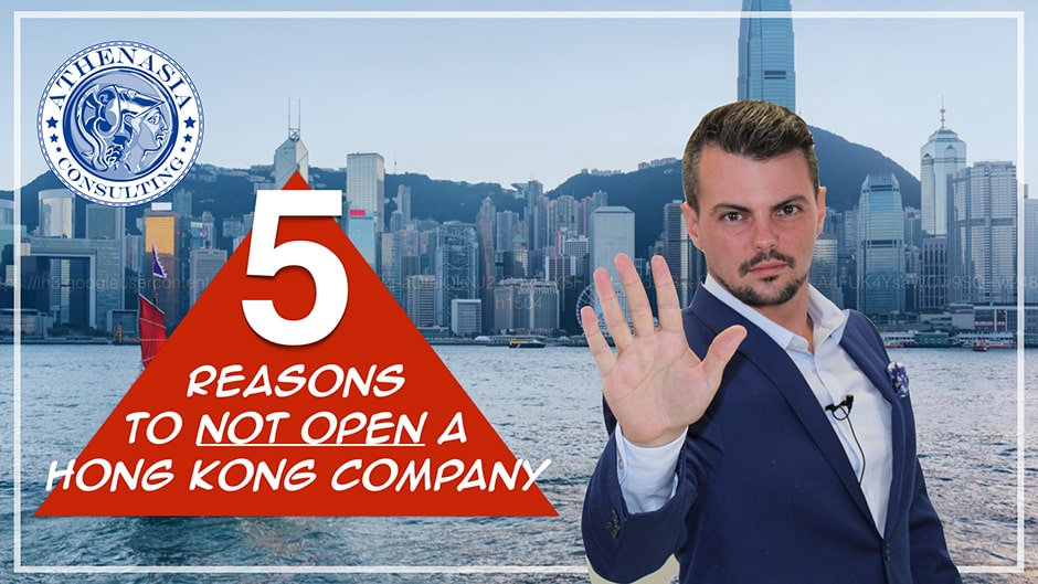 5 Reasons NOT to open a company in Hong Kong